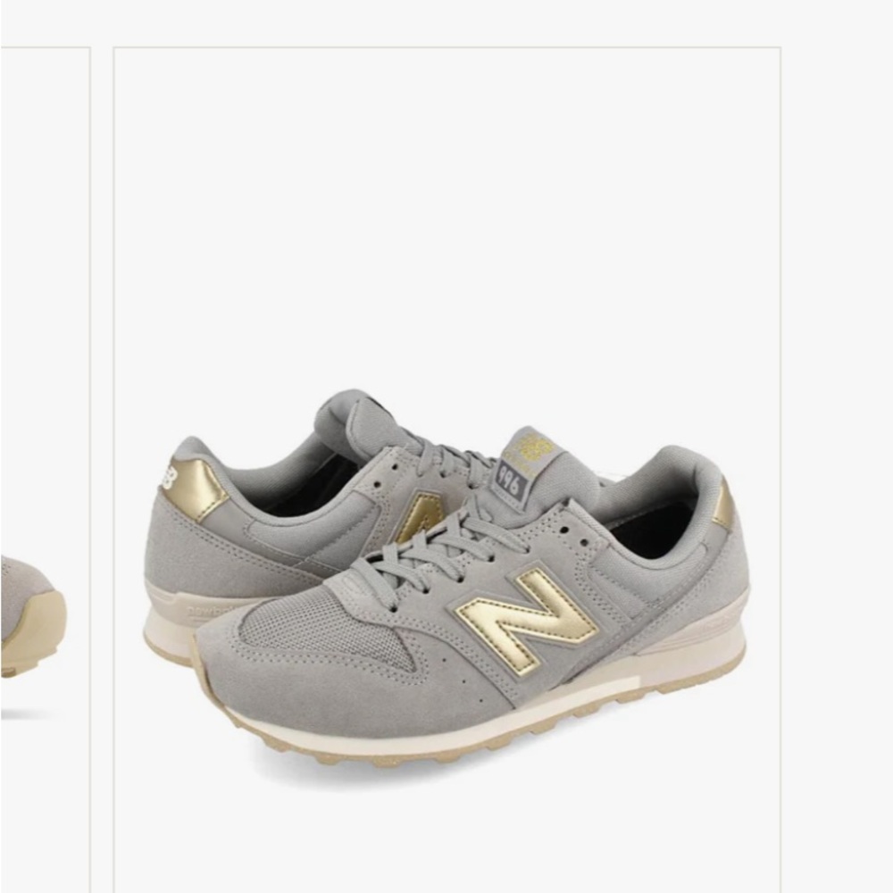 New Balances Women’s Sneakers 996 CG2 | Grey/Gold/Raincloud size 9.5